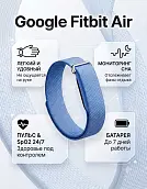 Фитнес-браслет Google Fitbit Air, голубой