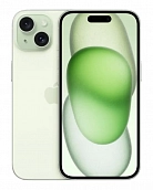 Смартфон Apple iPhone 15 128 GB (nanoSim+eSim) , зеленый