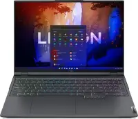 Ноутбук Lenovo Legion 5 Pro 16ARH7H (82RG000SRK) / AMD R9-6900HX / 32GB / SSD 1TB / RTX 3070Ti 8GB / 16", серый