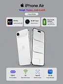 Смартфон Apple iPhone Air 512 ГБ (eSIM), Cloud White